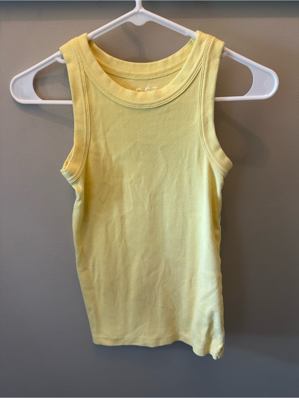 Loft Women’s Yellow Perfect Tank Top